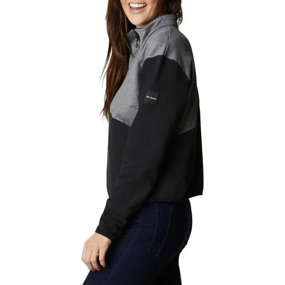 NWT Columbia Women's Lodge Hybrid Pullover - Picture 3 of 5